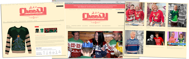 cheesy christmas jumpers website